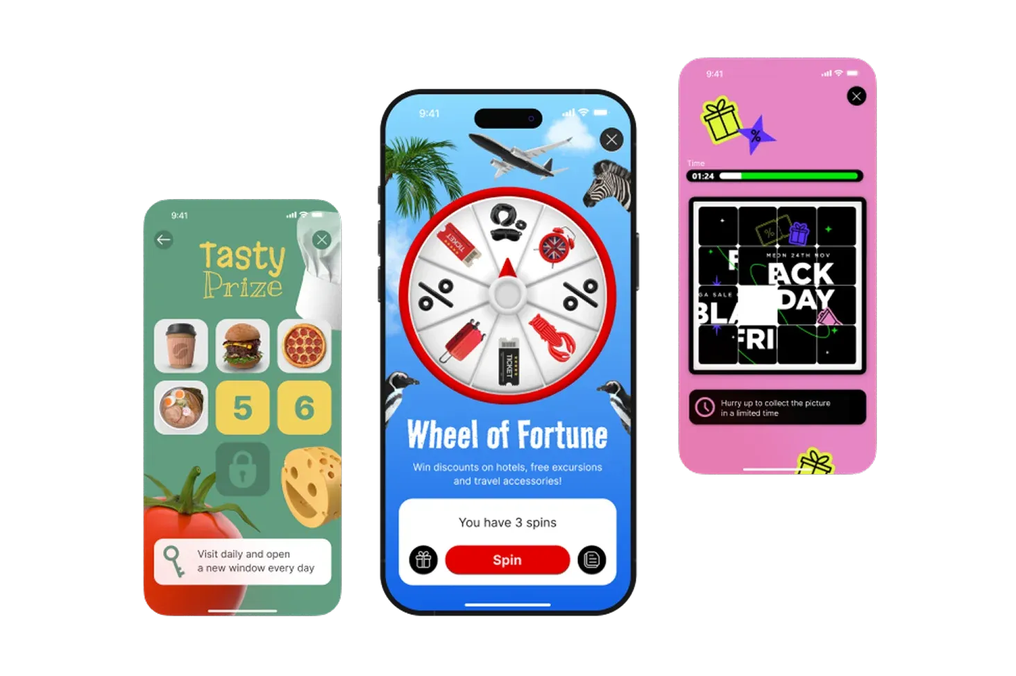 PRE-BUILT MINI-GAMES